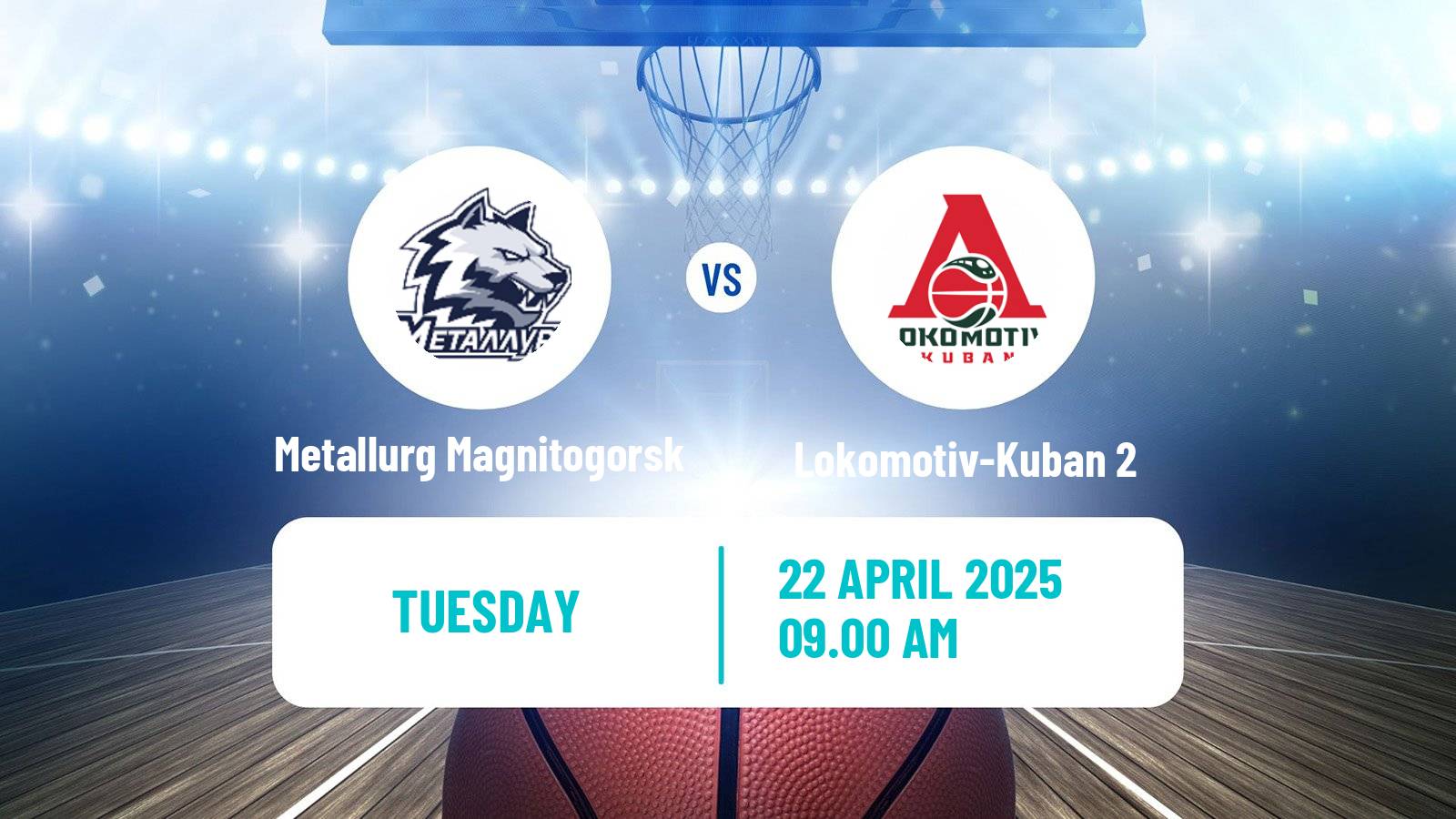 Basketball Russian Super League Basketball Metallurg Magnitogorsk - Lokomotiv-Kuban 2