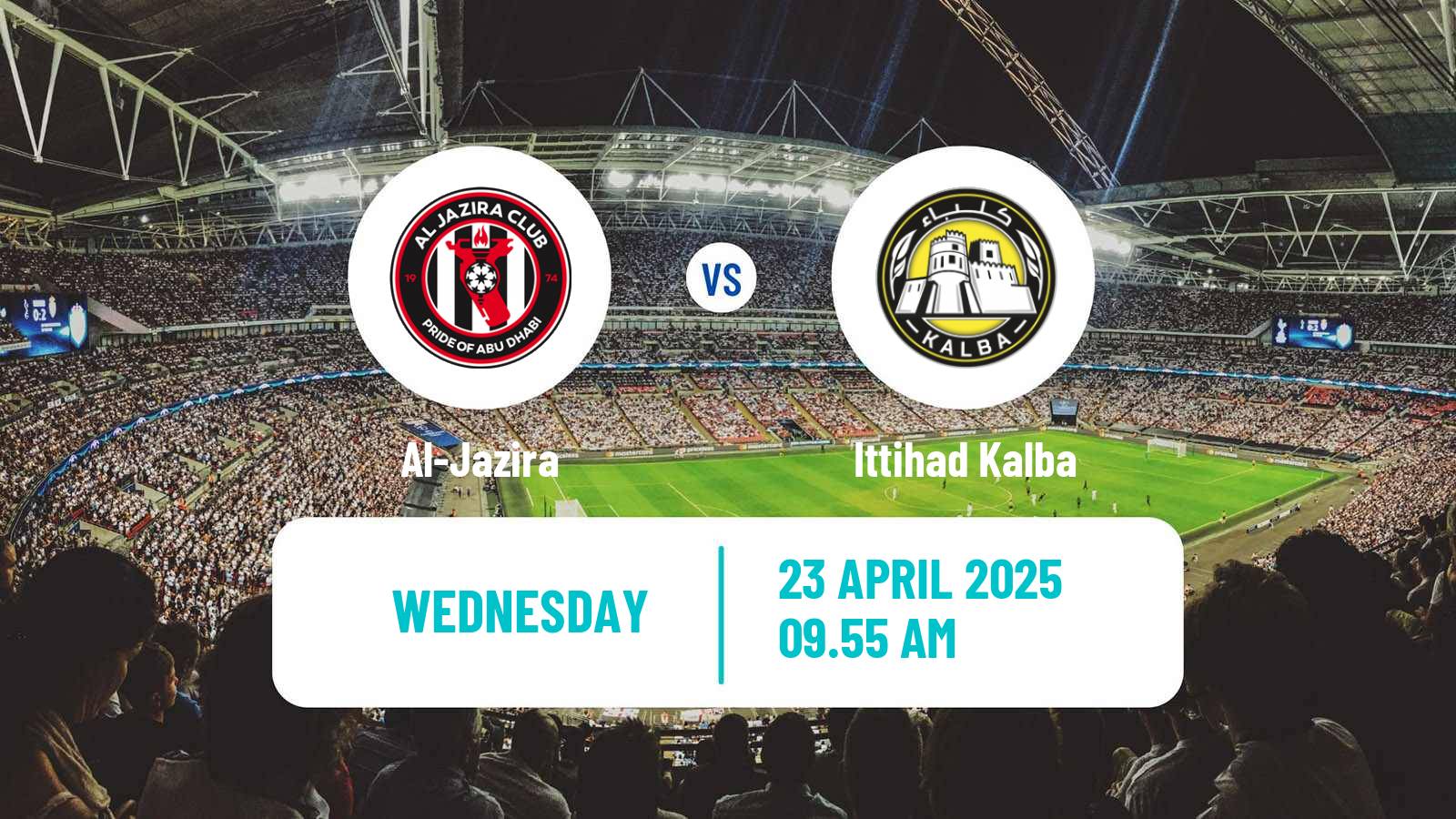 Soccer UAE Football League Al-Jazira - Ittihad Kalba