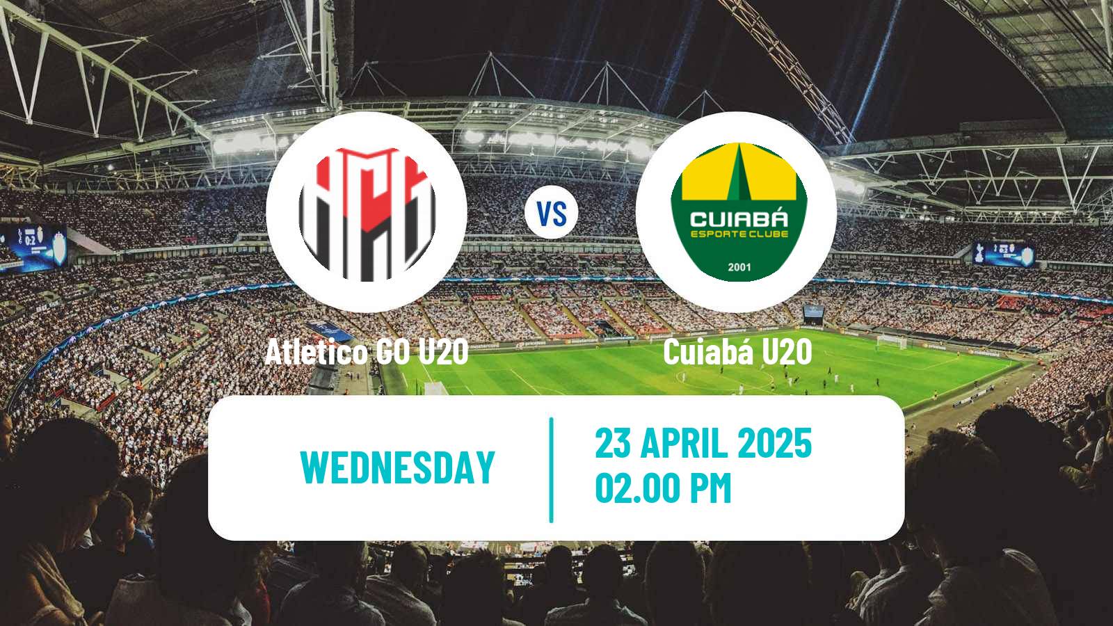 Soccer Brasileiro U20 Atletico GO U20 - Cuiabá U20