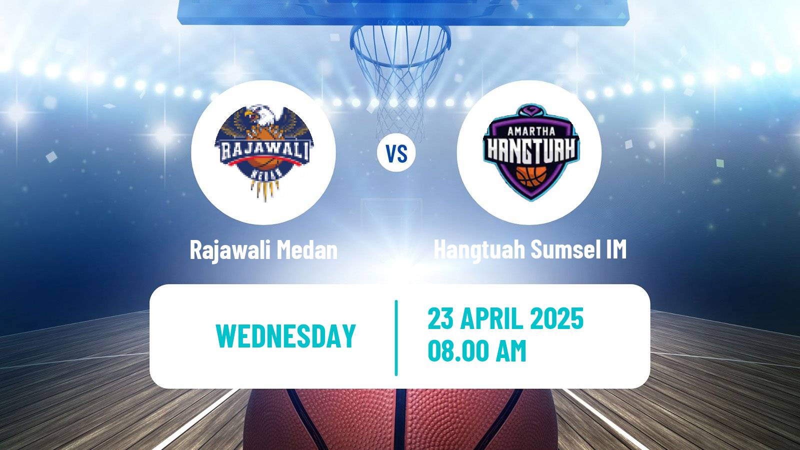 Basketball Indonesian IBL Rajawali Medan - Hangtuah Sumsel IM