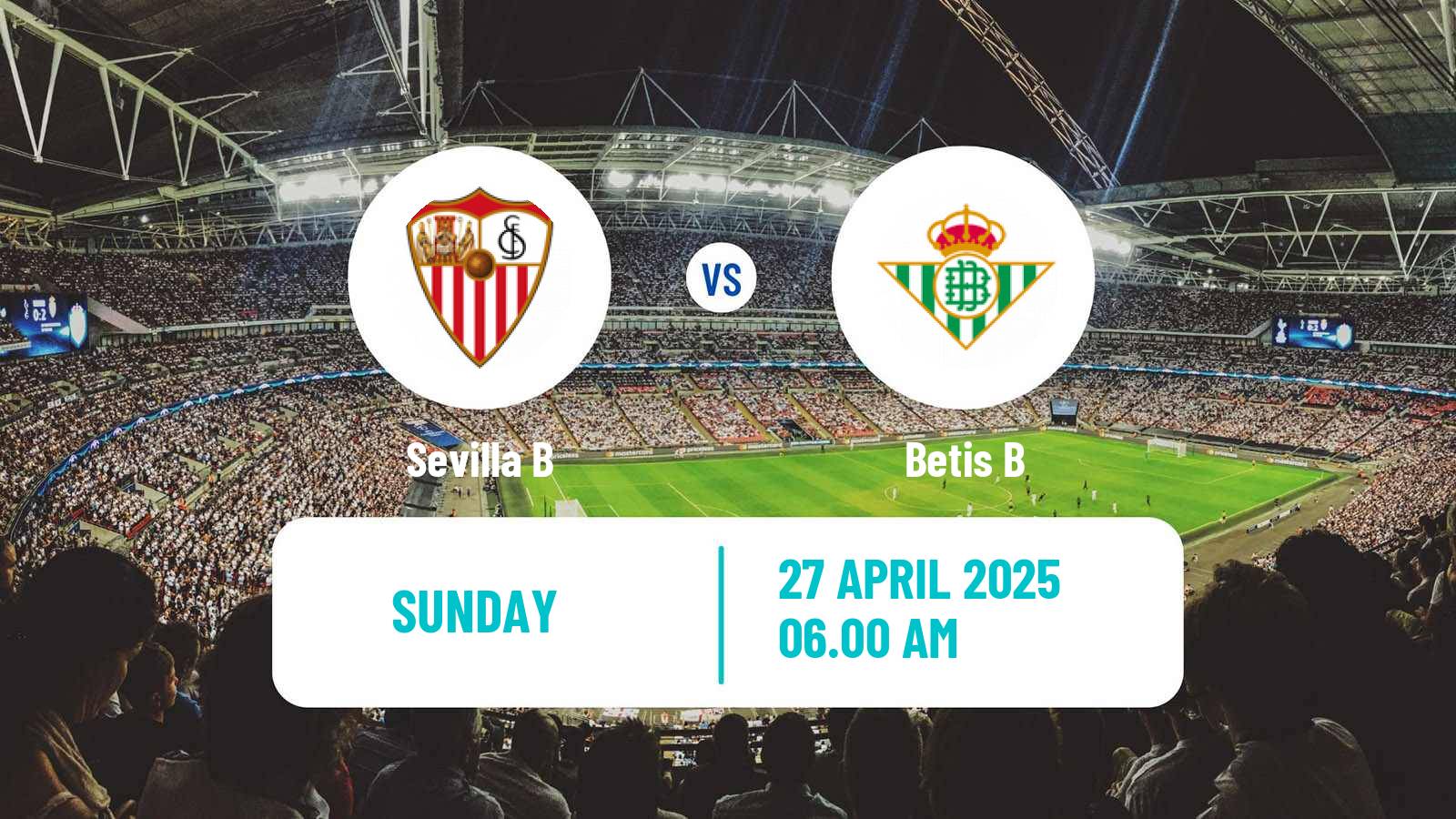 Soccer Spanish Primera RFEF Group 2 Sevilla B - Betis B