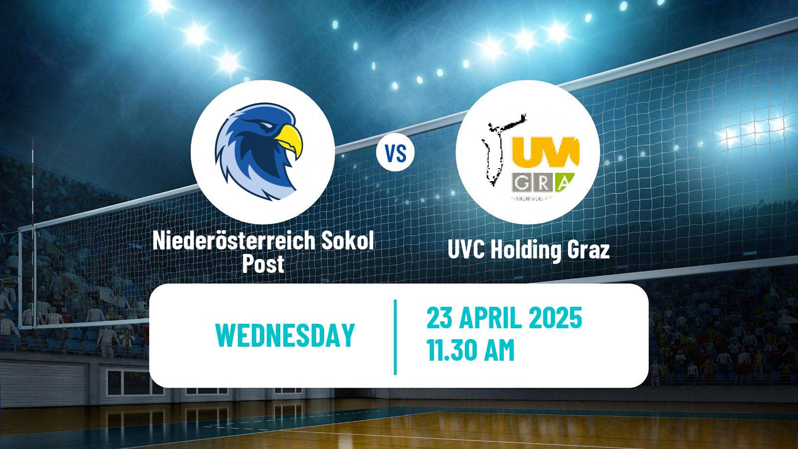Volleyball Austrian Volley League Women Niederösterreich Sokol Post - UVC Holding Graz