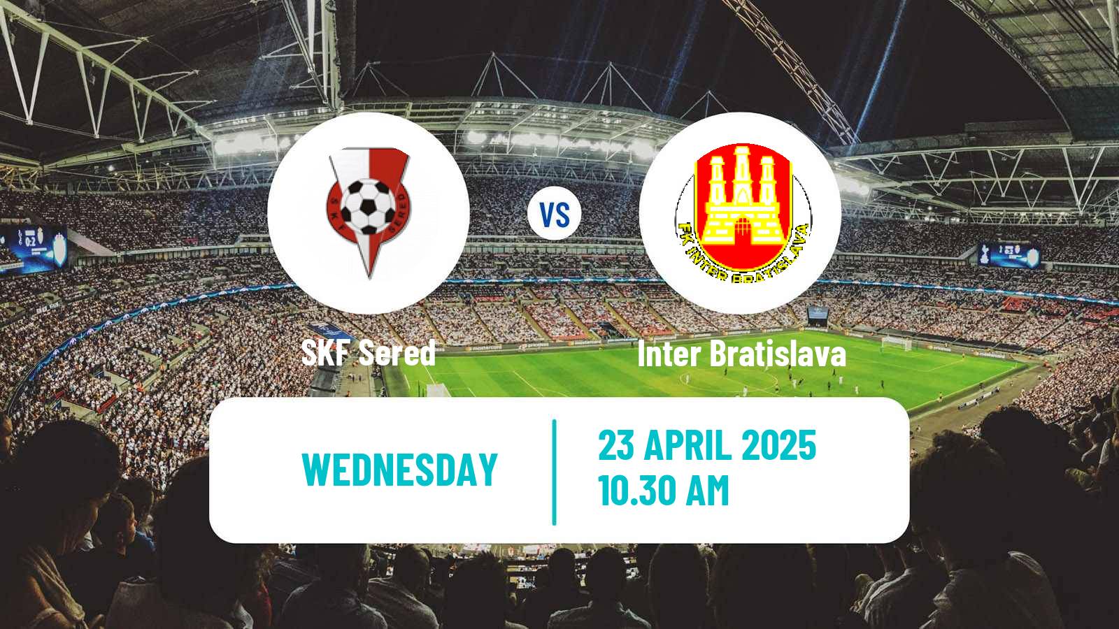 Soccer Slovak 3 Liga West Sered - Inter Bratislava