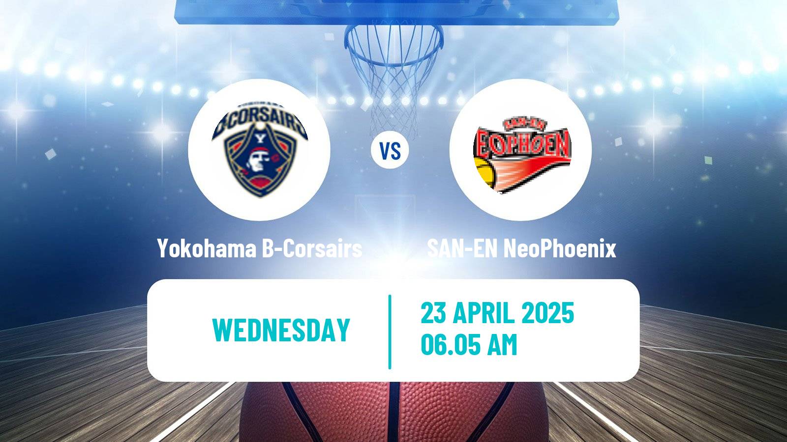 Basketball BJ League Yokohama B-Corsairs - SAN-EN NeoPhoenix
