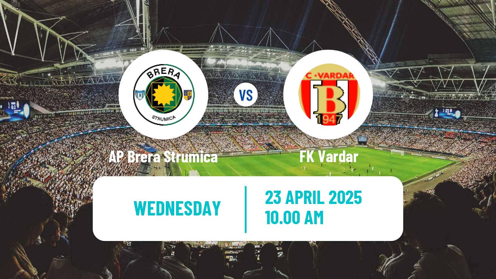 Soccer North Macedonian Cup AP Brera Strumica - Vardar