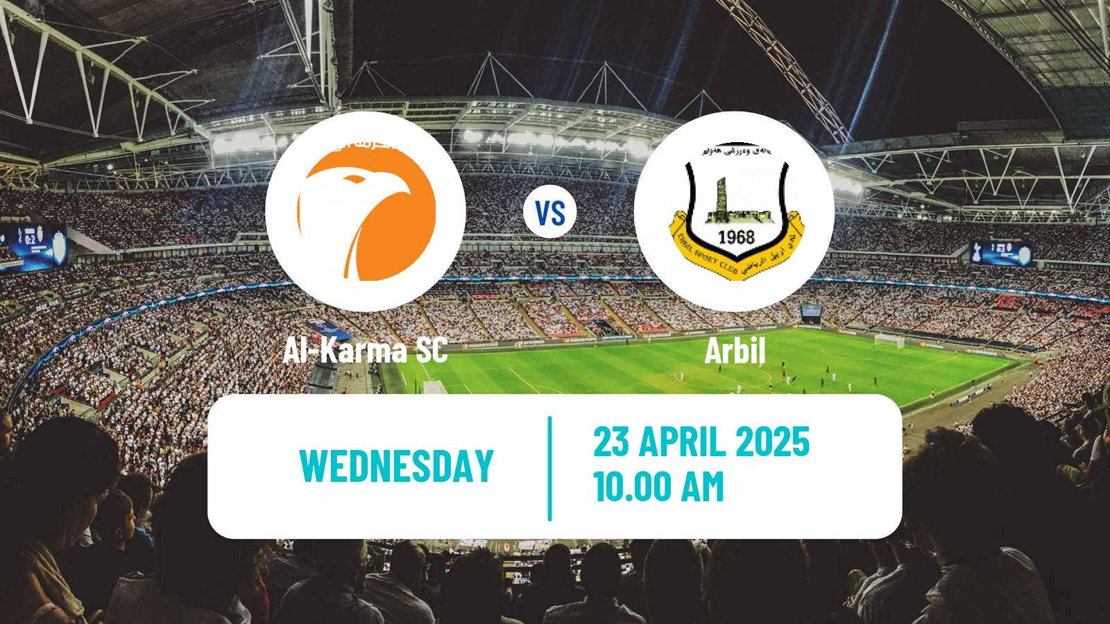 Soccer Iraqi Premier League Al-Karma - Arbil