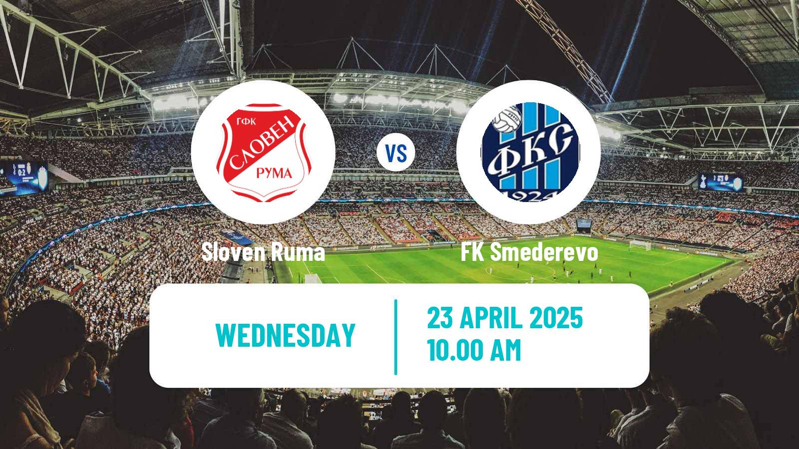 Soccer Serbian Prva Liga Sloven Ruma - Smederevo