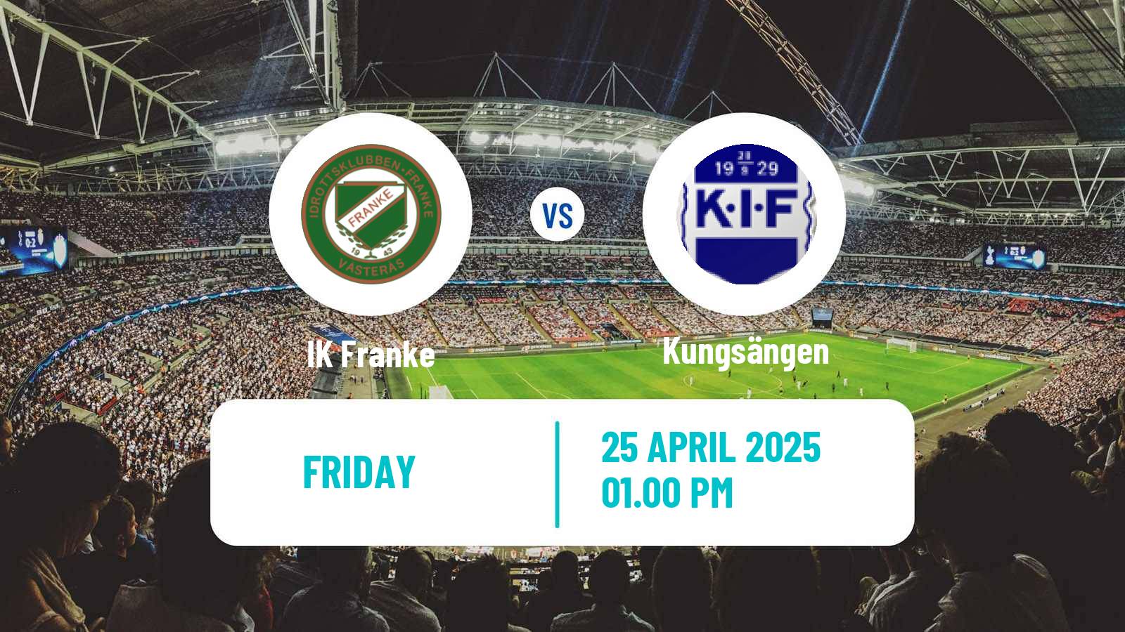Soccer Swedish Division 2 - Norra Svealand IK Franke - Kungsängen