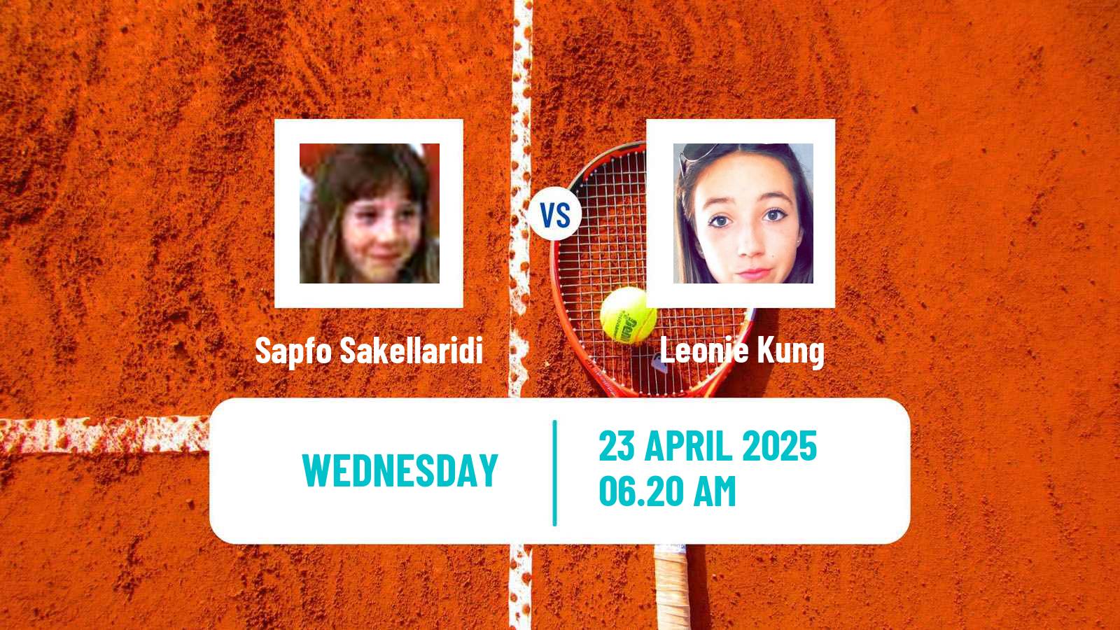 Tennis ITF W75 Chiasso Women Sapfo Sakellaridi - Leonie Kung