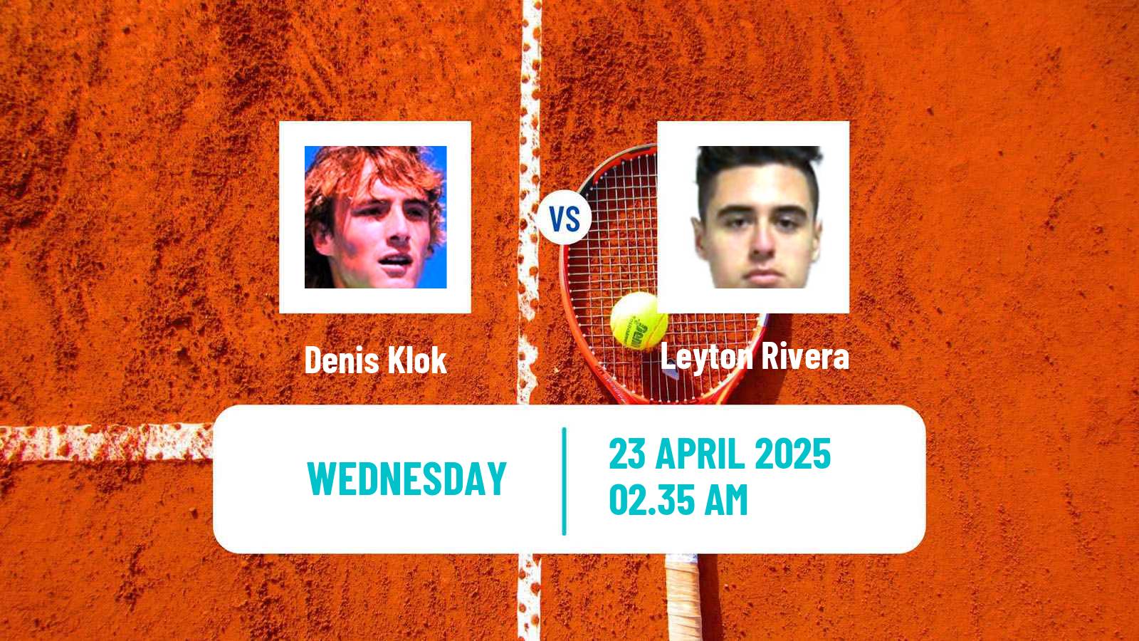 Tennis ITF M15 Shymkent Men Denis Klok - Leyton Rivera