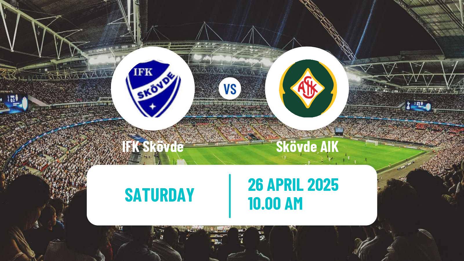 Football Swedish Division 1 Södra IFK Skövde - Skövde AIK