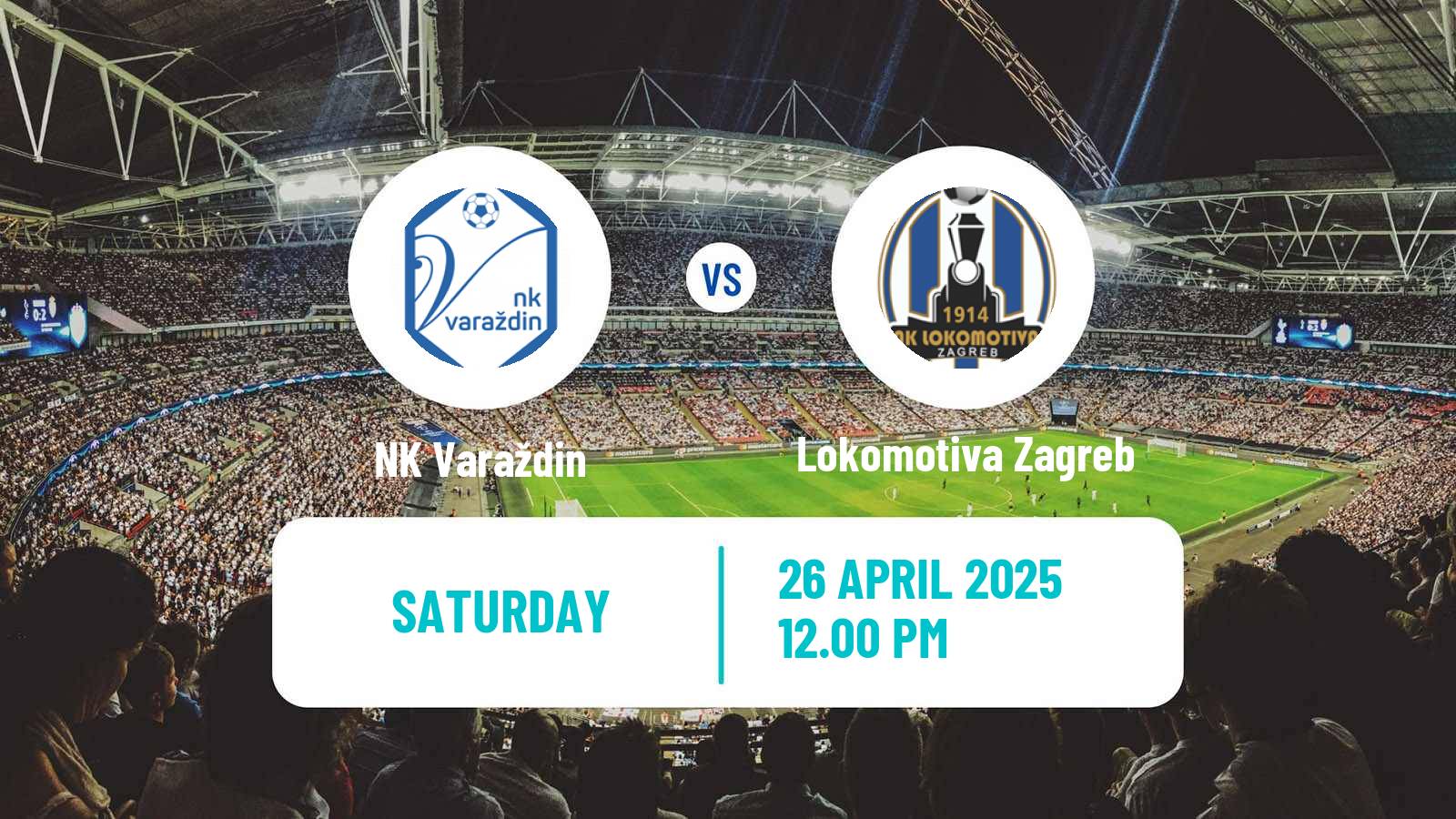 Soccer Croatian HNL Varaždin - Lokomotiva Zagreb