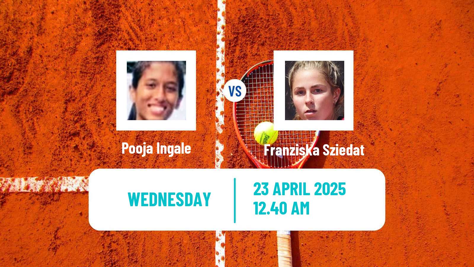 Tennis ITF W15 Shymkent Women Pooja Ingale - Franziska Sziedat