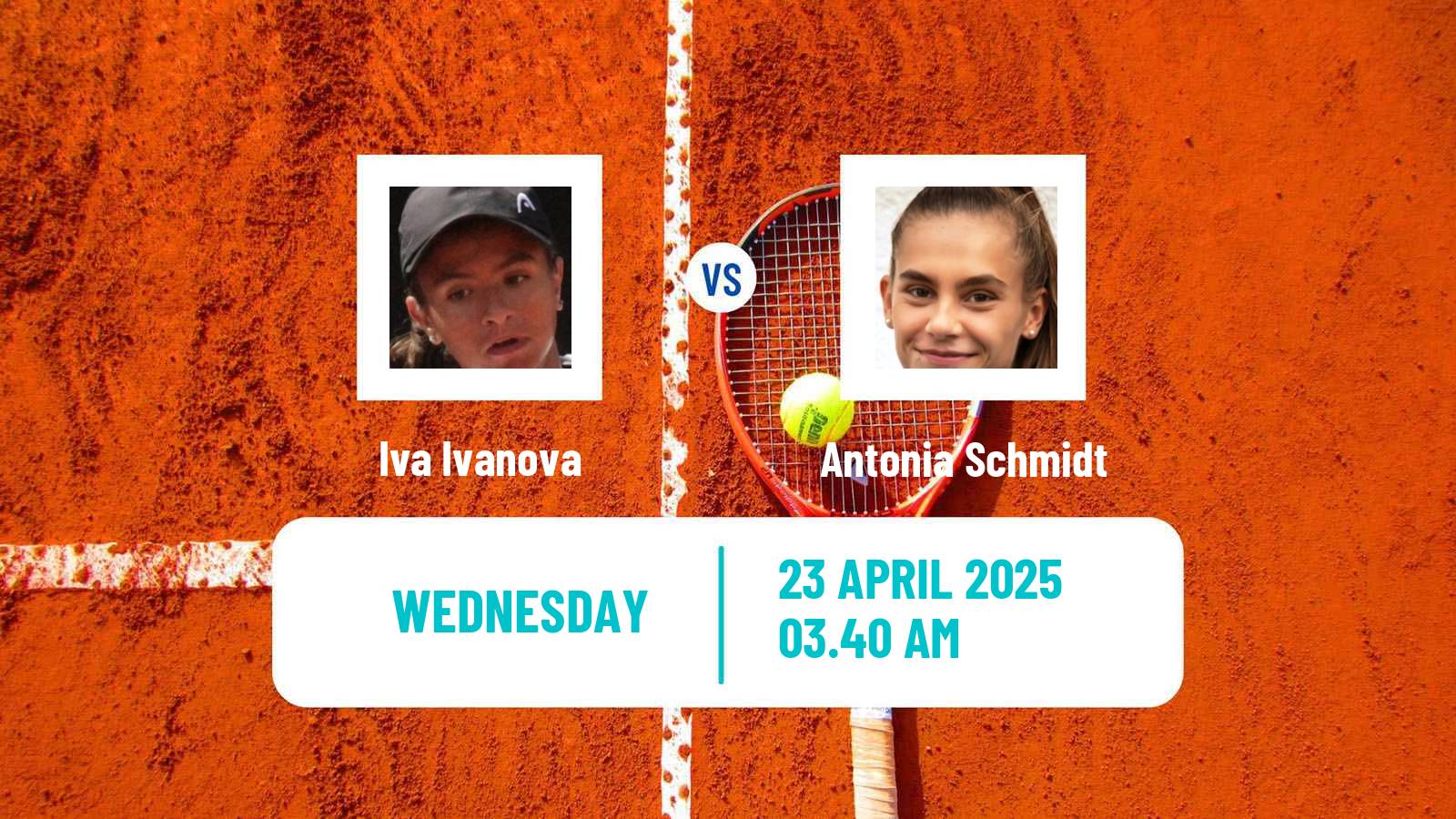 Tennis ITF W35 Santa Margherita Di Pula 4 Women Iva Ivanova - Antonia Schmidt