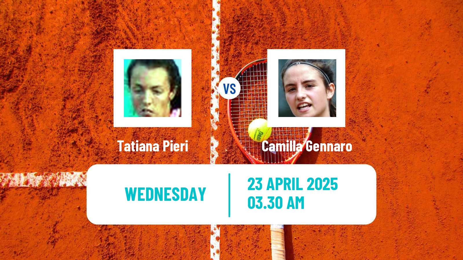 Tennis ITF W35 Santa Margherita Di Pula 4 Women Tatiana Pieri - Camilla Gennaro