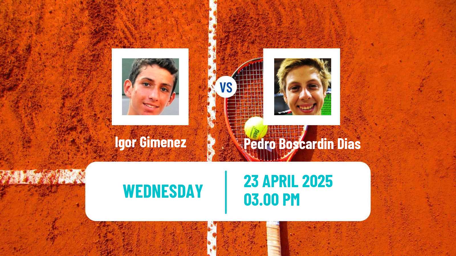 Tennis San Miguel De Tucuman Challenger Men Igor Gimenez - Pedro Boscardin Dias