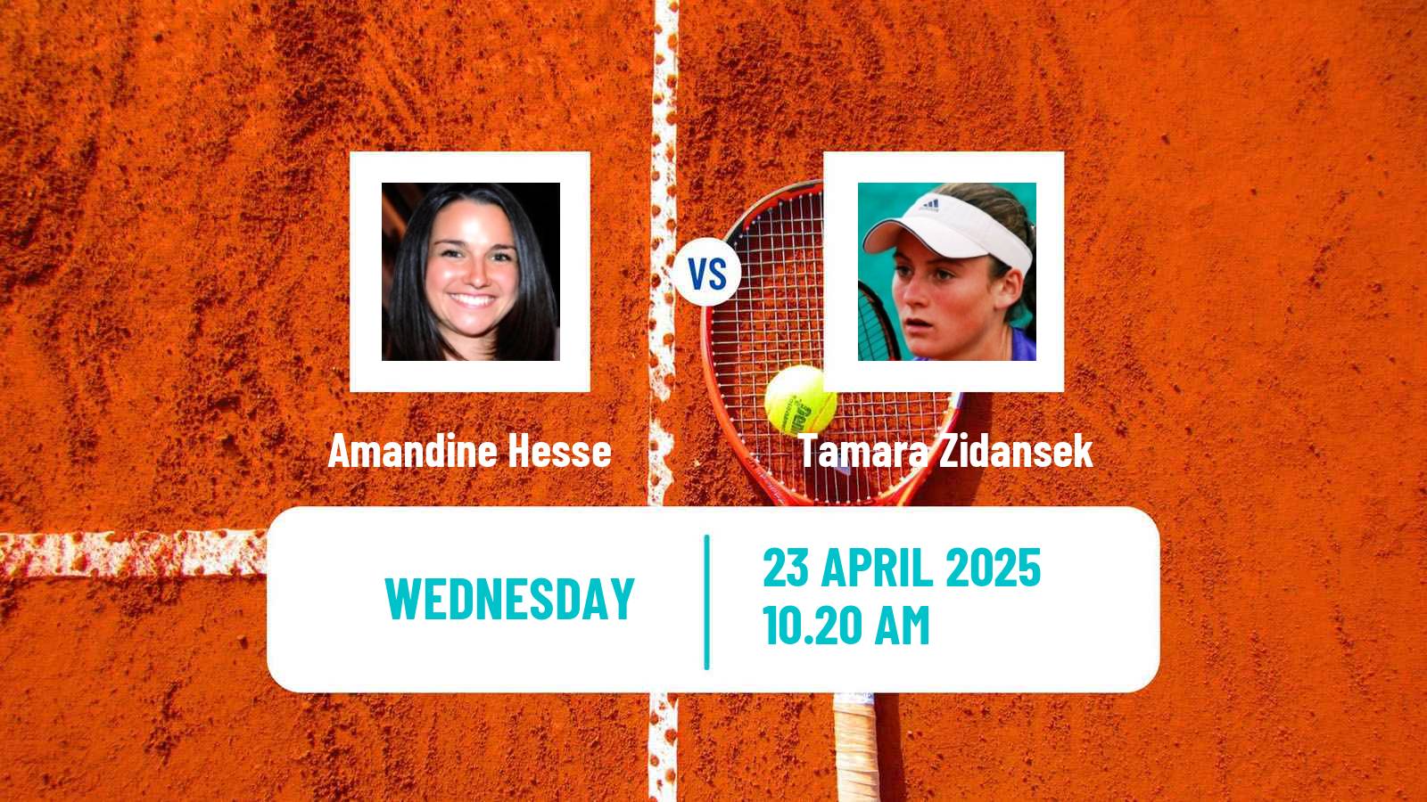 Tennis ITF W100 Oeiras Women Amandine Hesse - Tamara Zidansek