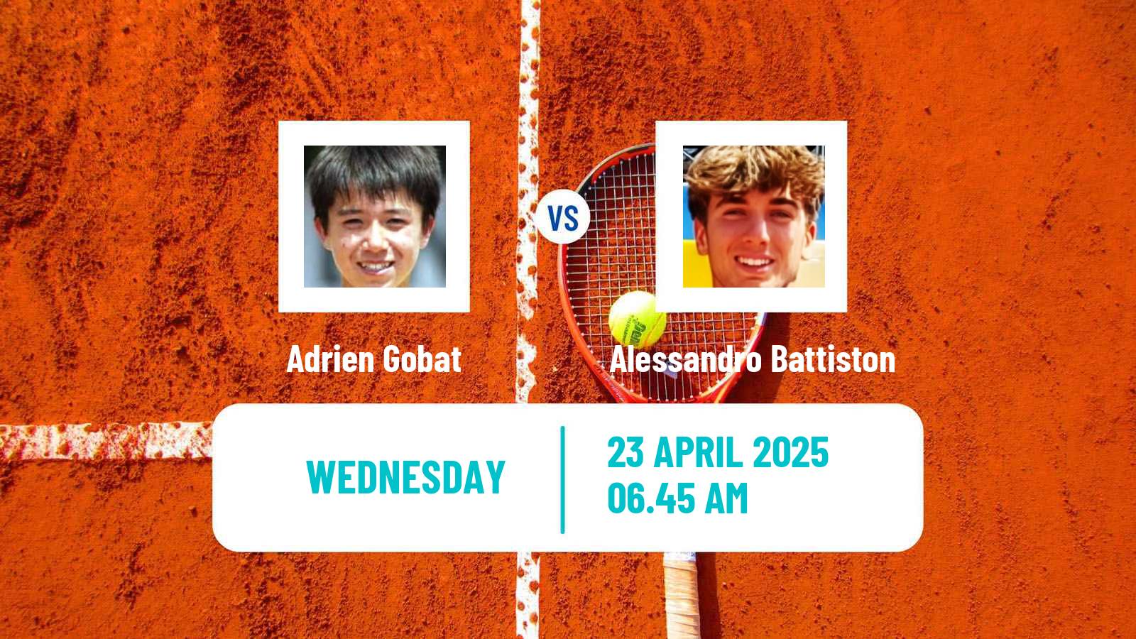 Tennis ITF M15 Monastir 16 Men 2025 Adrien Gobat - Alessandro Battiston
