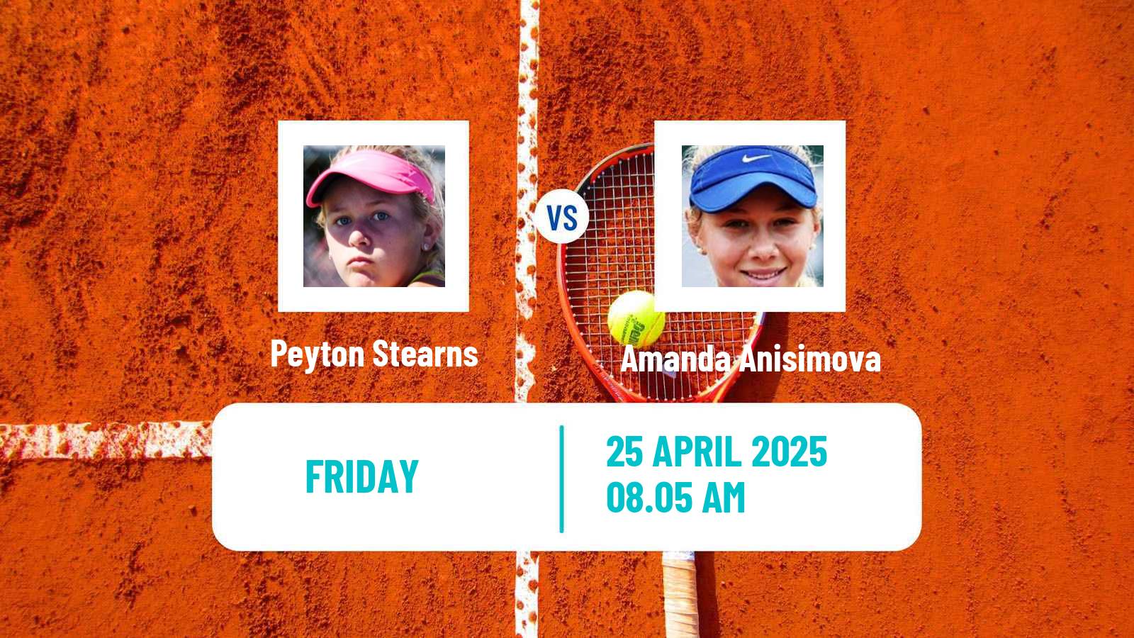 Tennis WTA Madrid Peyton Stearns - Amanda Anisimova