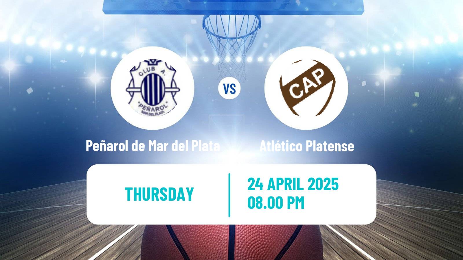 Basketball Argentinian LNB Peñarol de Mar del Plata - Atlético Platense