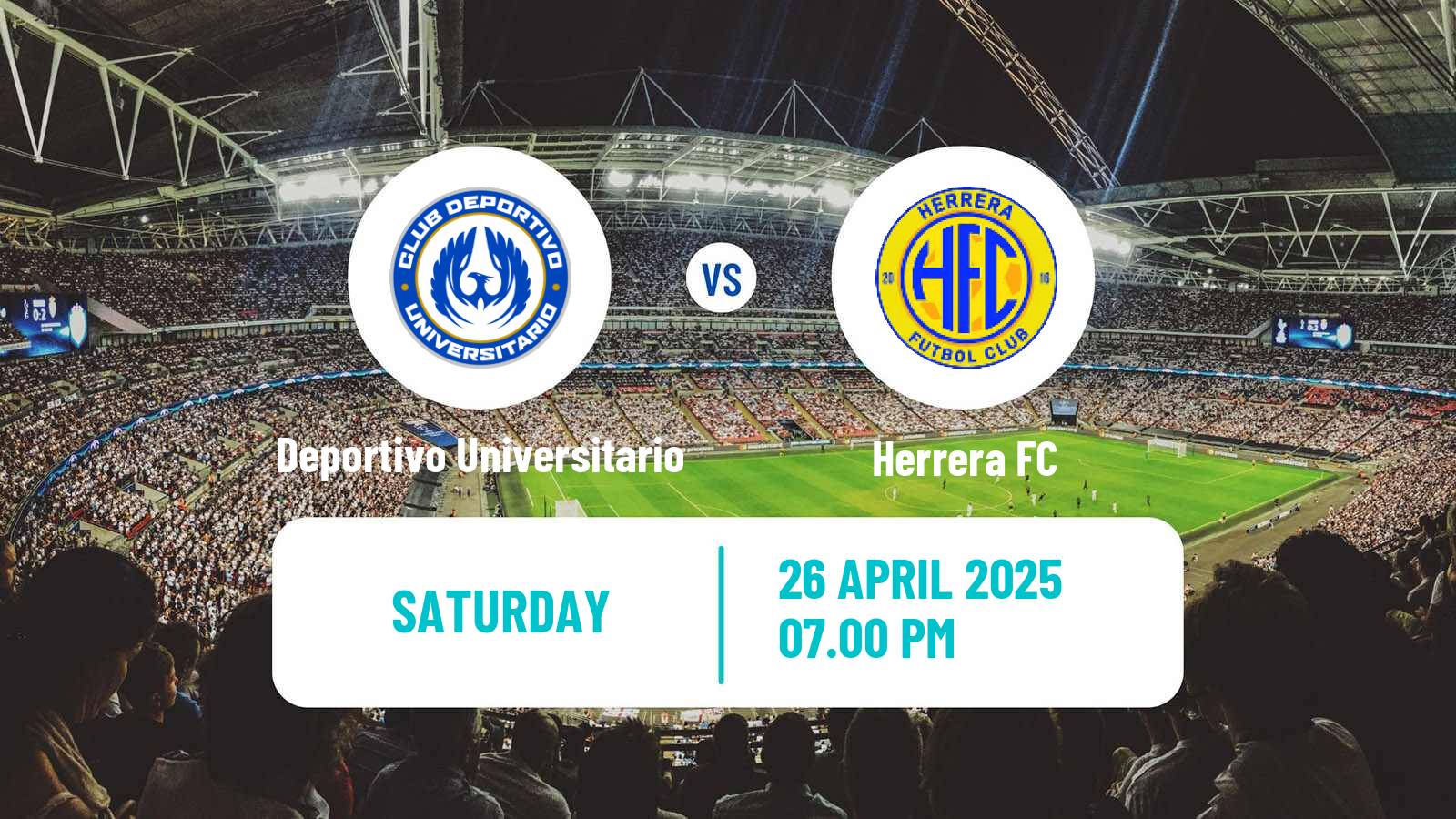 Soccer Liga Panamena de Futbol Deportivo Universitario - Herrera