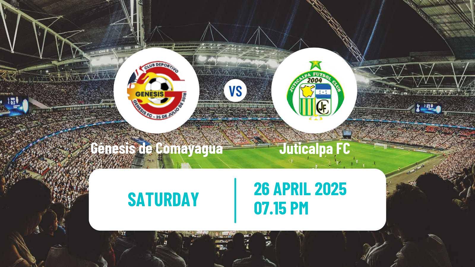 Soccer Honduras Liga Nacional Génesis de Comayagua - Juticalpa