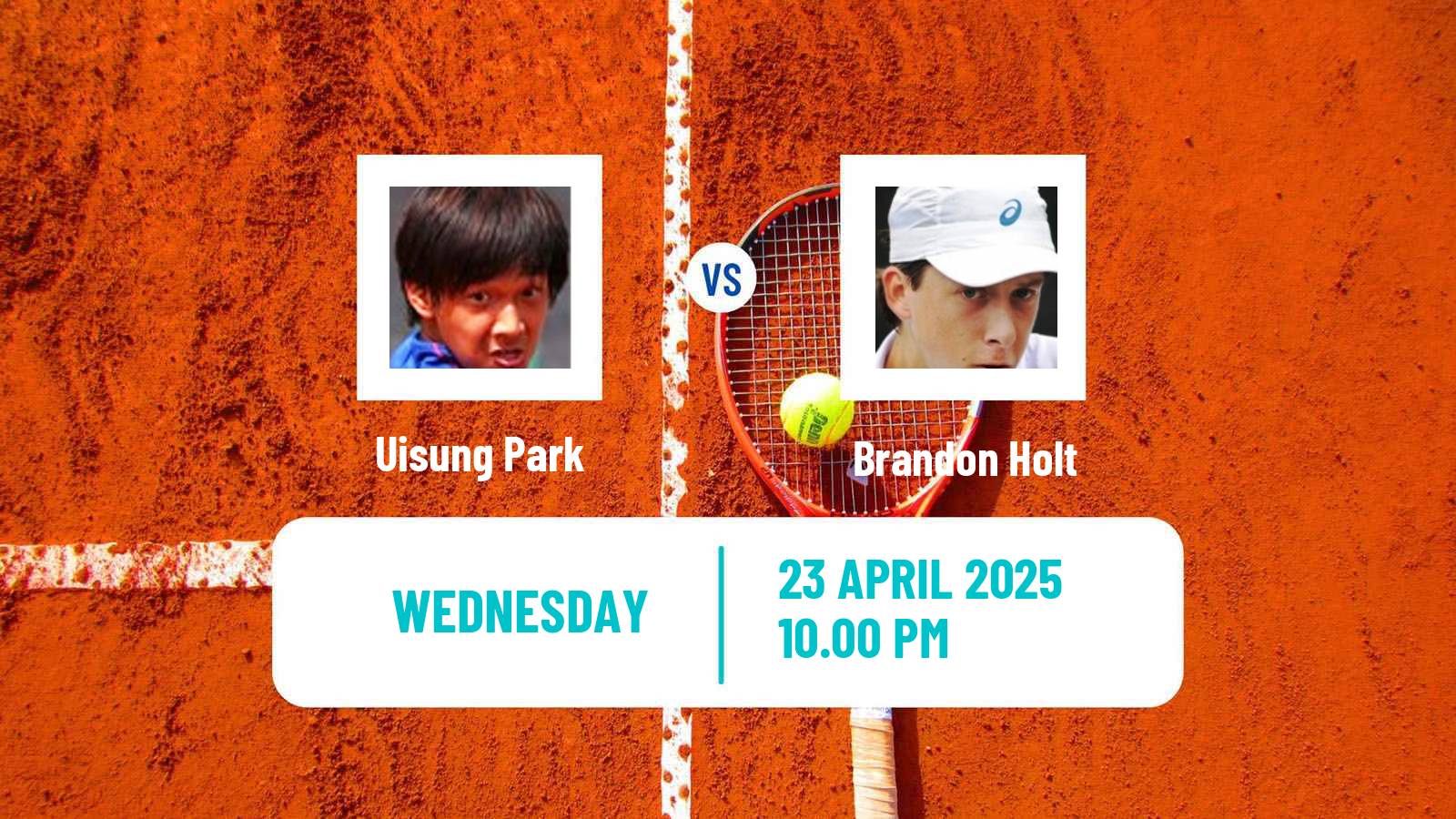 Tennis Gwangju Challenger Men Uisung Park - Brandon Holt