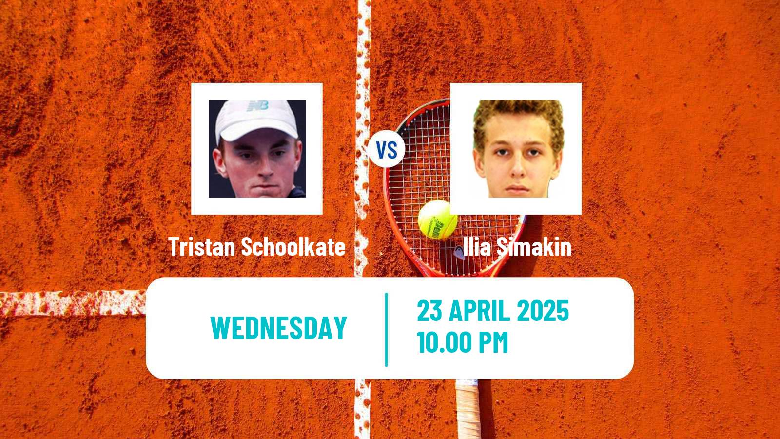 Tennis Gwangju Challenger Men Tristan Schoolkate - Ilia Simakin