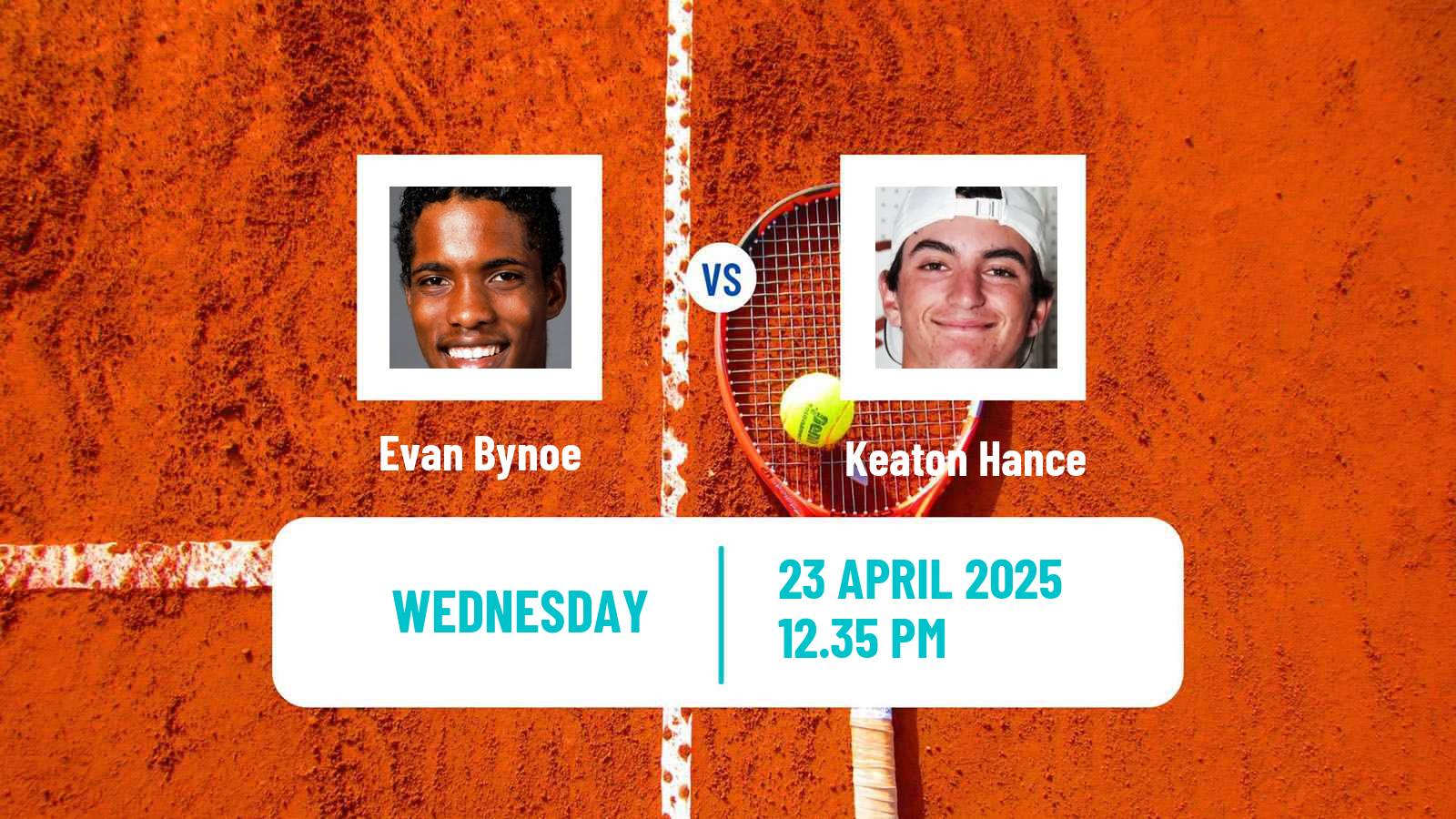 Tennis ITF M15 Vero Beach Fl Men Evan Bynoe - Keaton Hance