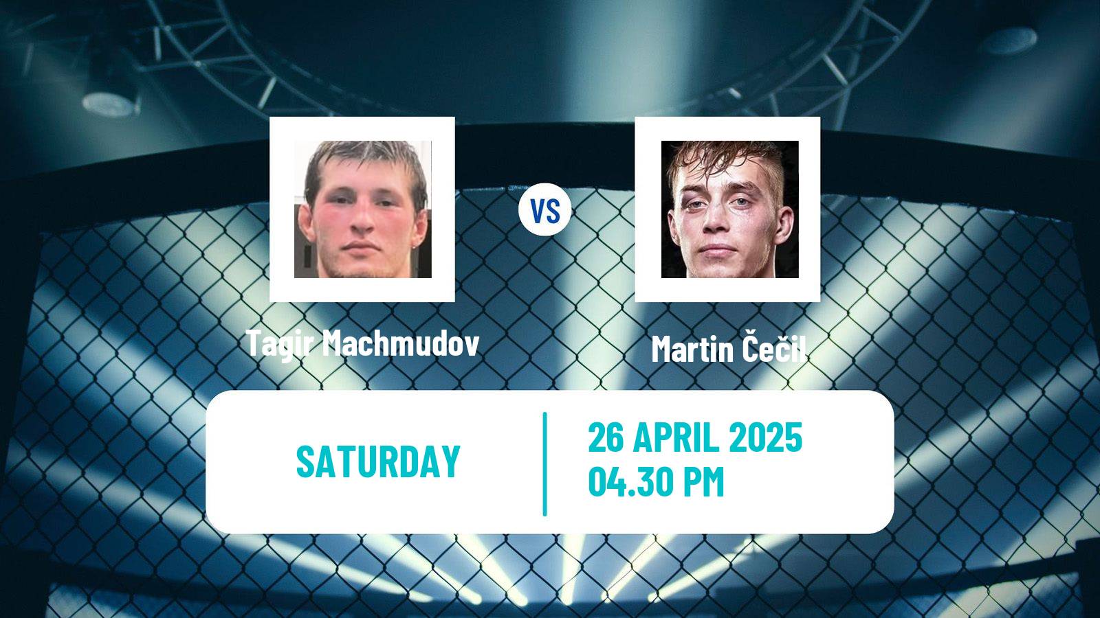 MMA Welterweight Rfa Men Tagir Machmudov - Martin Čečil