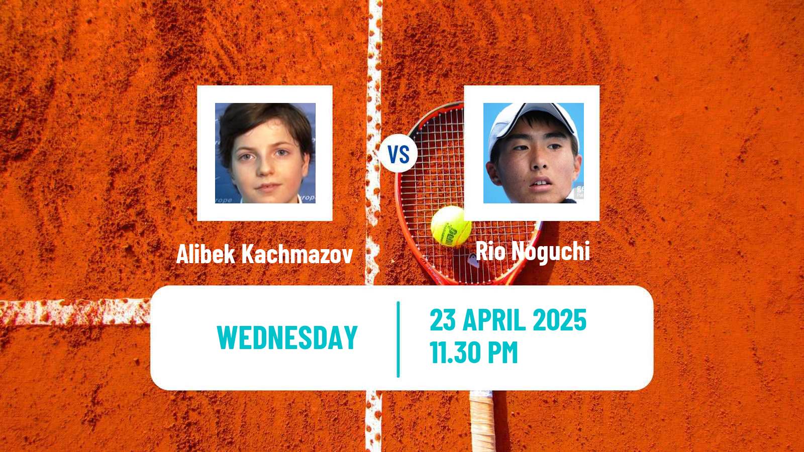Tennis Gwangju Challenger Men Alibek Kachmazov - Rio Noguchi