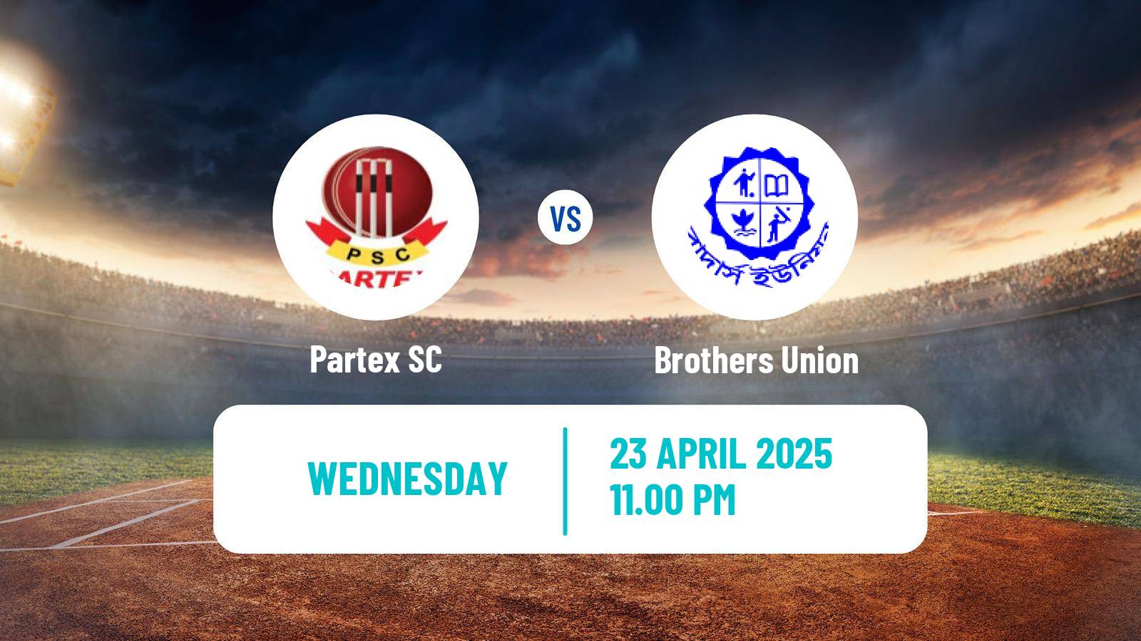 Cricket Bangladesh Dhaka Premier League Partex - Brothers Union