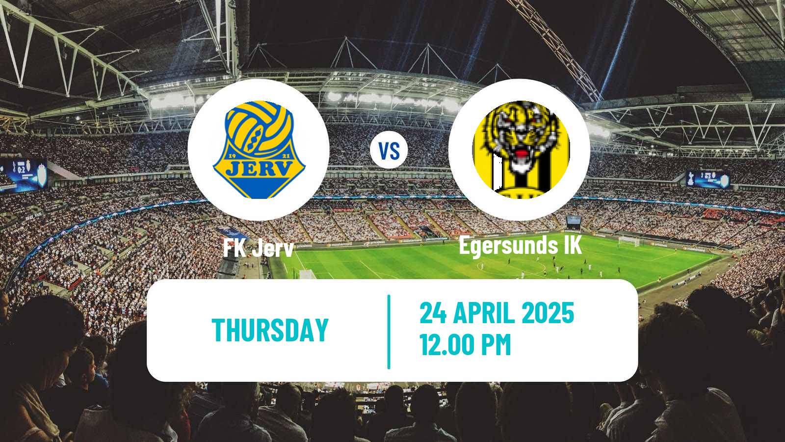 Soccer Norwegian NM Cup Jerv - Egersund