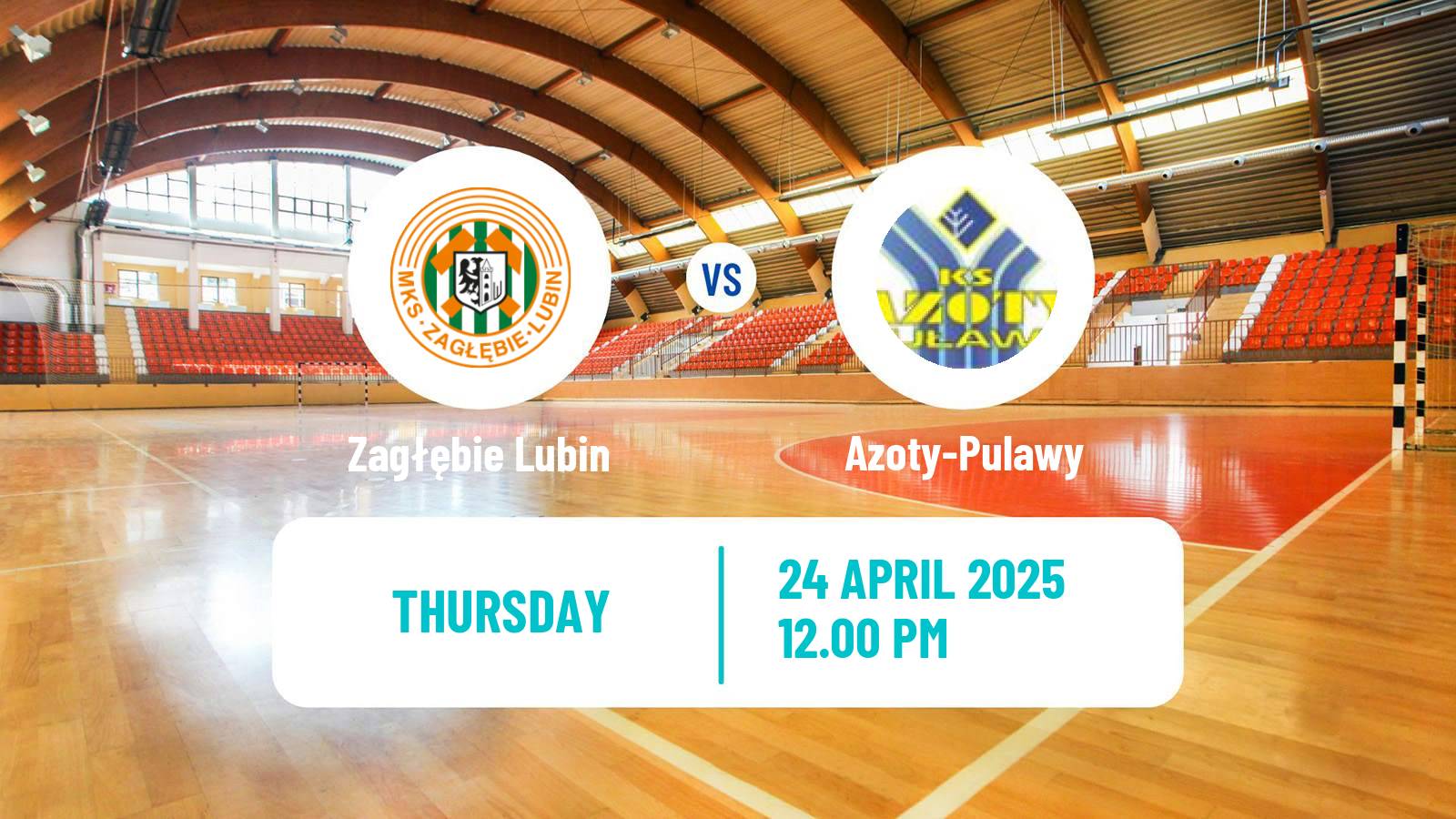 Handball Polish Superliga Handball Zagłębie Lubin - Azoty-Pulawy