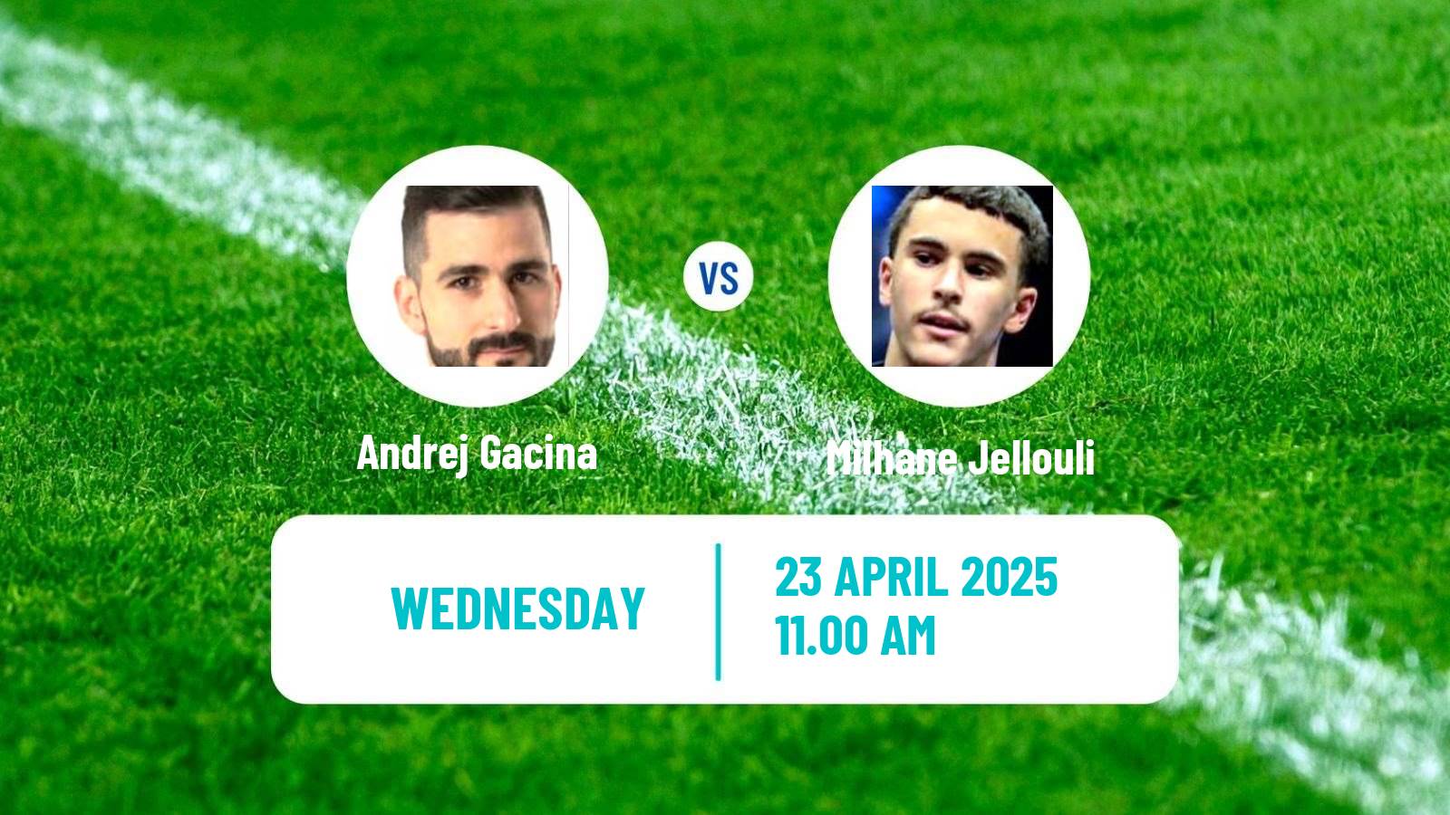 Table tennis Wtt Contender Tunis Men Andrej Gacina - Milhane Jellouli