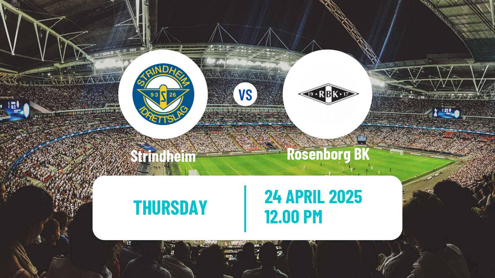 Soccer Norwegian NM Cup Strindheim - Rosenborg