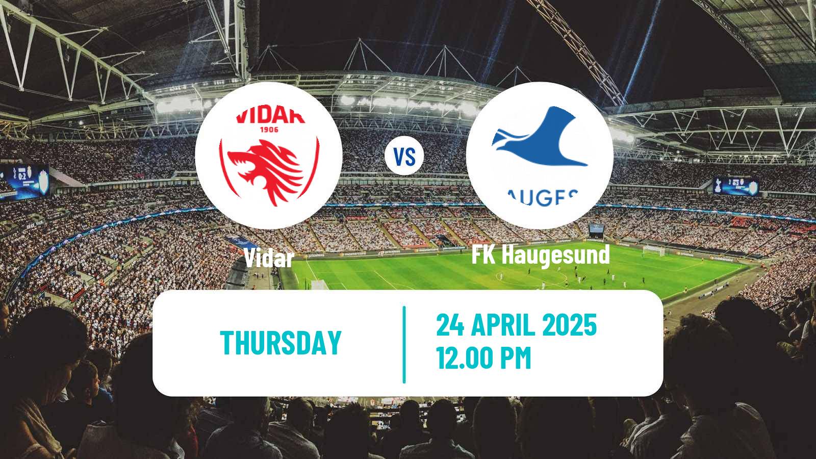 Soccer Norwegian NM Cup Vidar - Haugesund