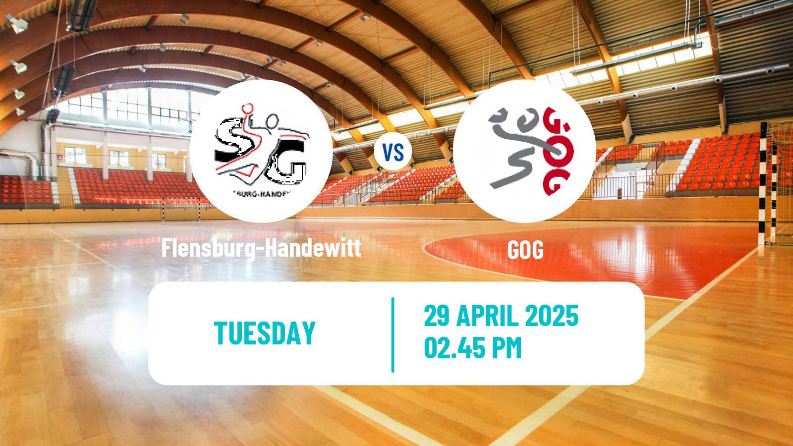 Handball EHF European League Flensburg-Handewitt - GOG