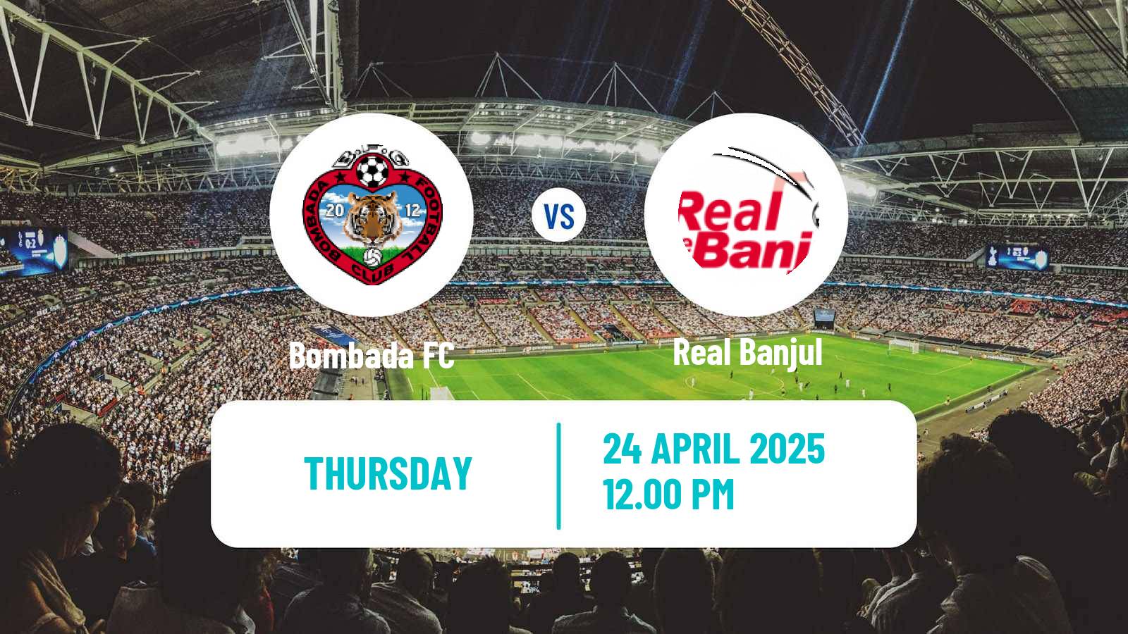Football Gambian GFA League Bombada - Real Banjul