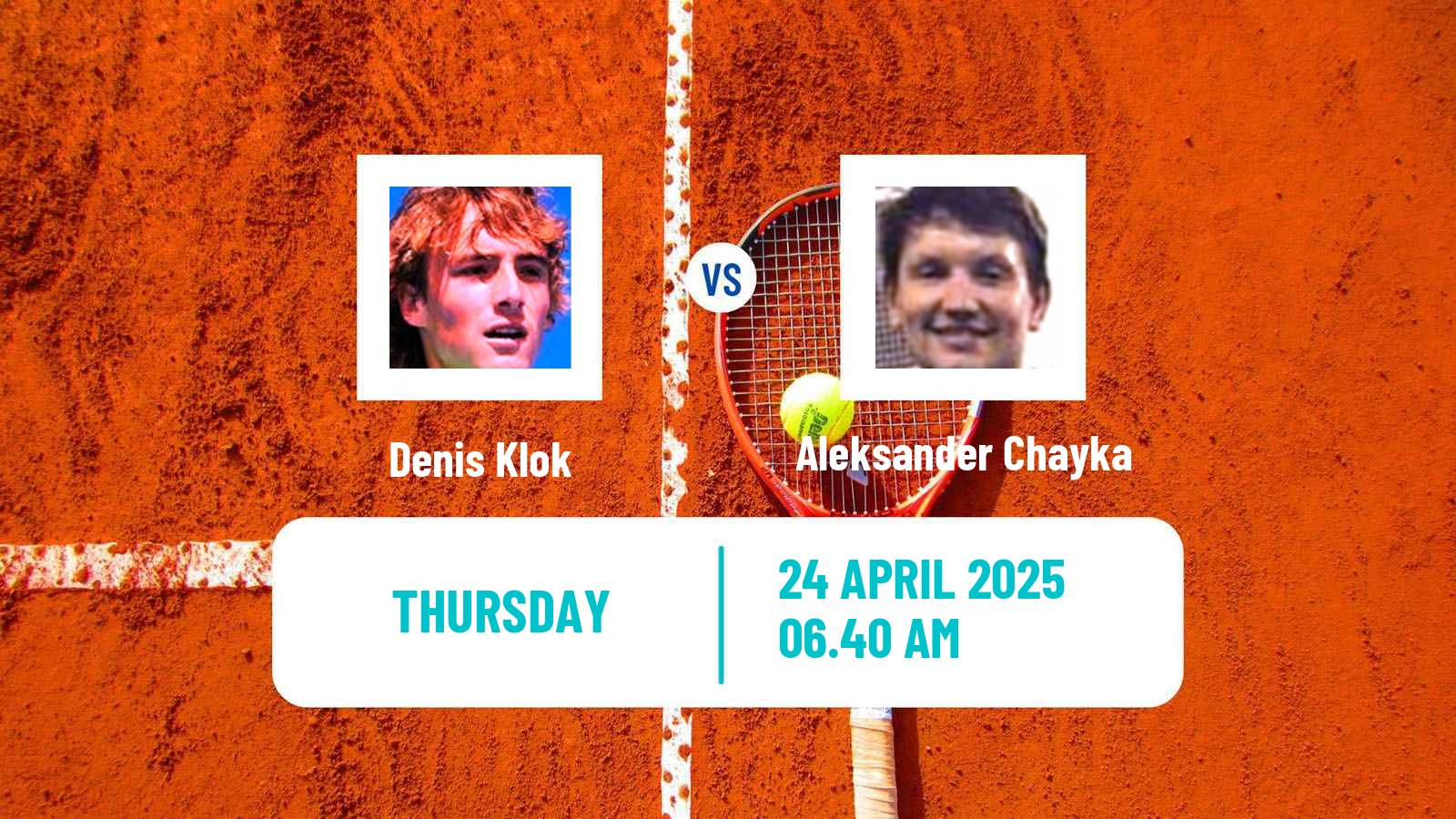 Tennis ITF M15 Shymkent Men Denis Klok - Aleksander Chayka