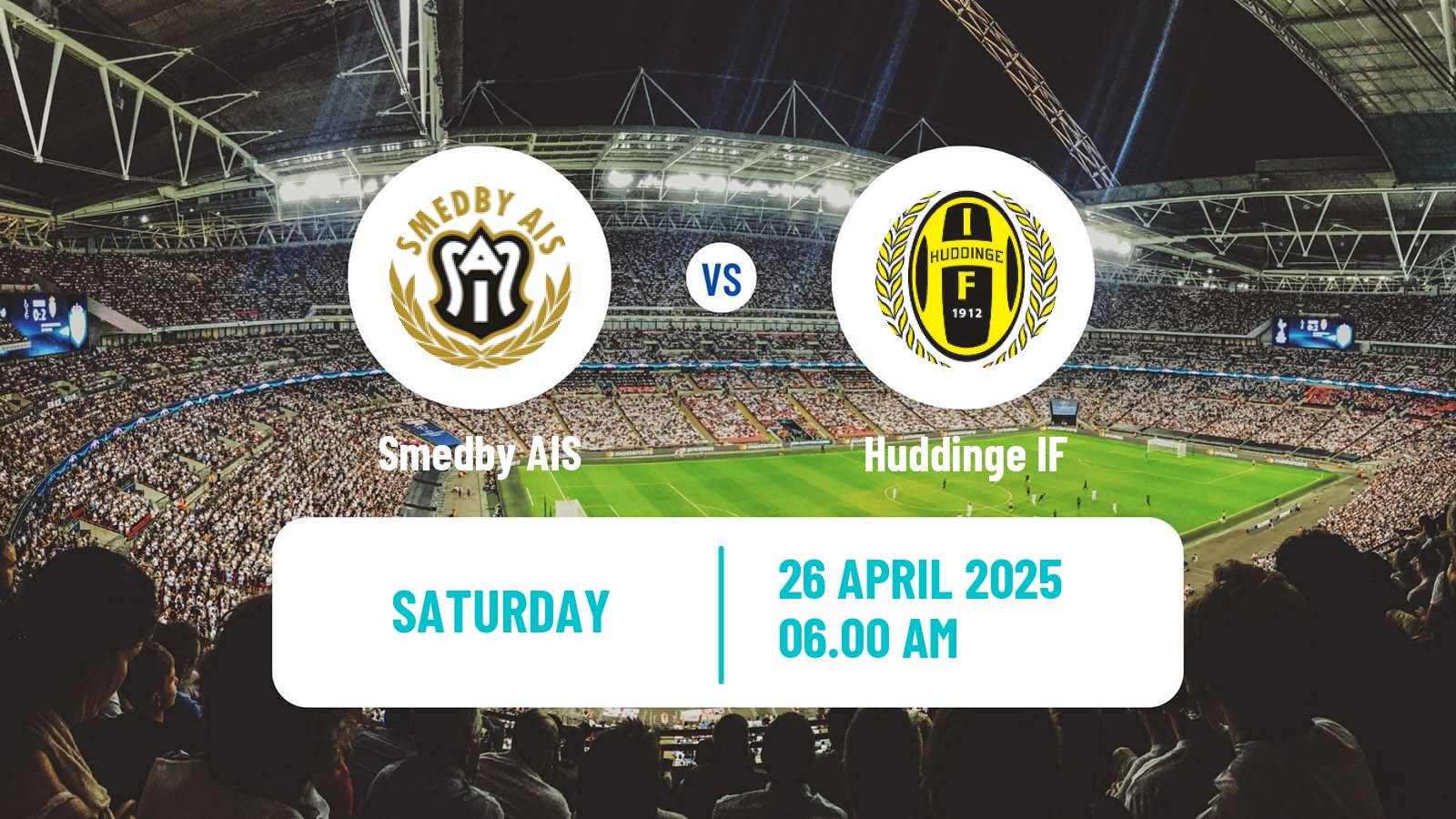 Soccer Swedish Division 2 - Södra Svealand Smedby - Huddinge