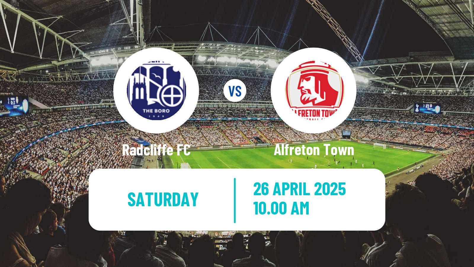 Soccer English National League North Radcliffe - Alfreton Town