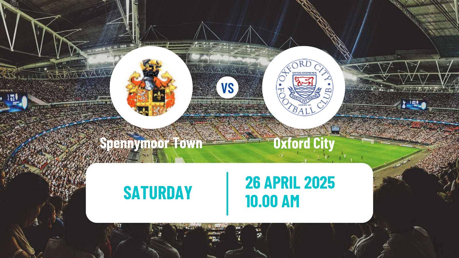 Soccer English National League North Spennymoor Town - Oxford City