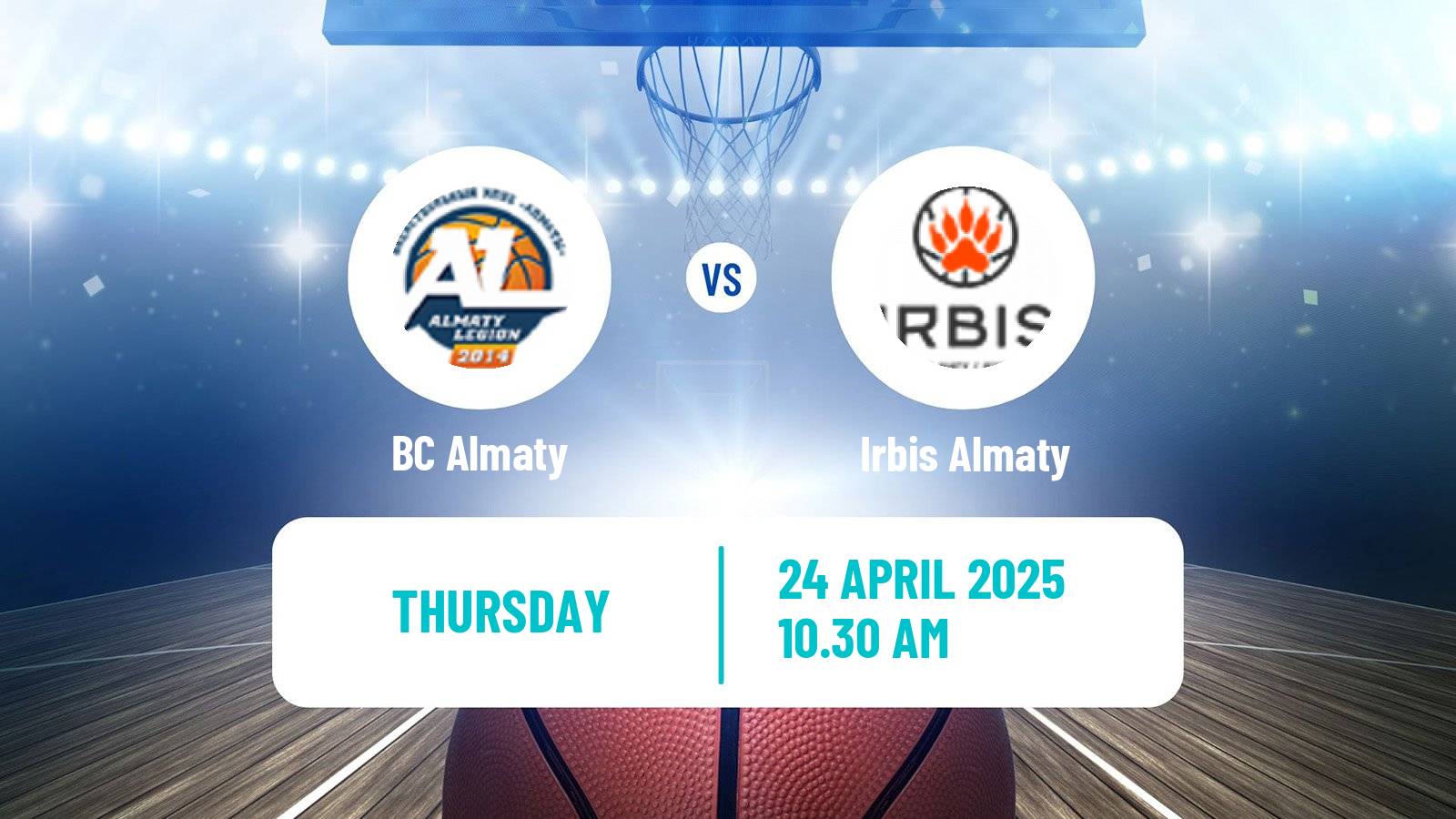 Basketball Kazakh National League Basketball Almaty - Irbis Almaty