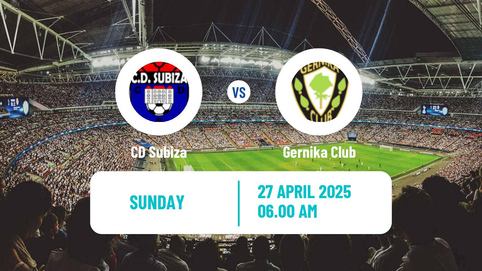 Soccer Spanish Segunda RFEF - Group 2 Subiza - Gernika