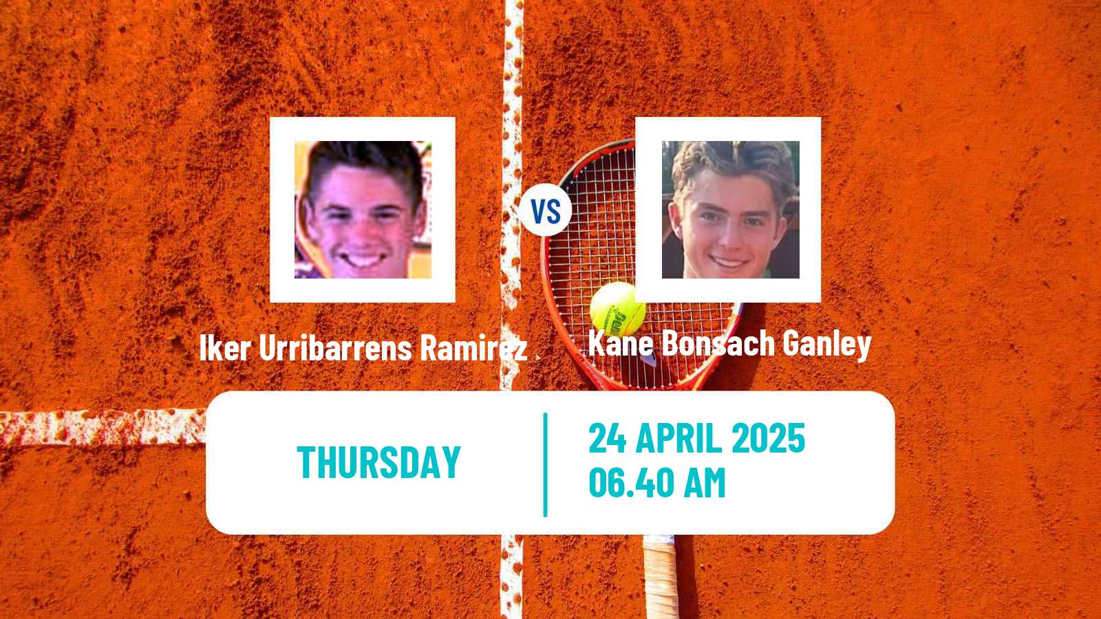 Tennis ITF M15 Sanxenxo Men Iker Urribarrens Ramirez - Kane Bonsach Ganley