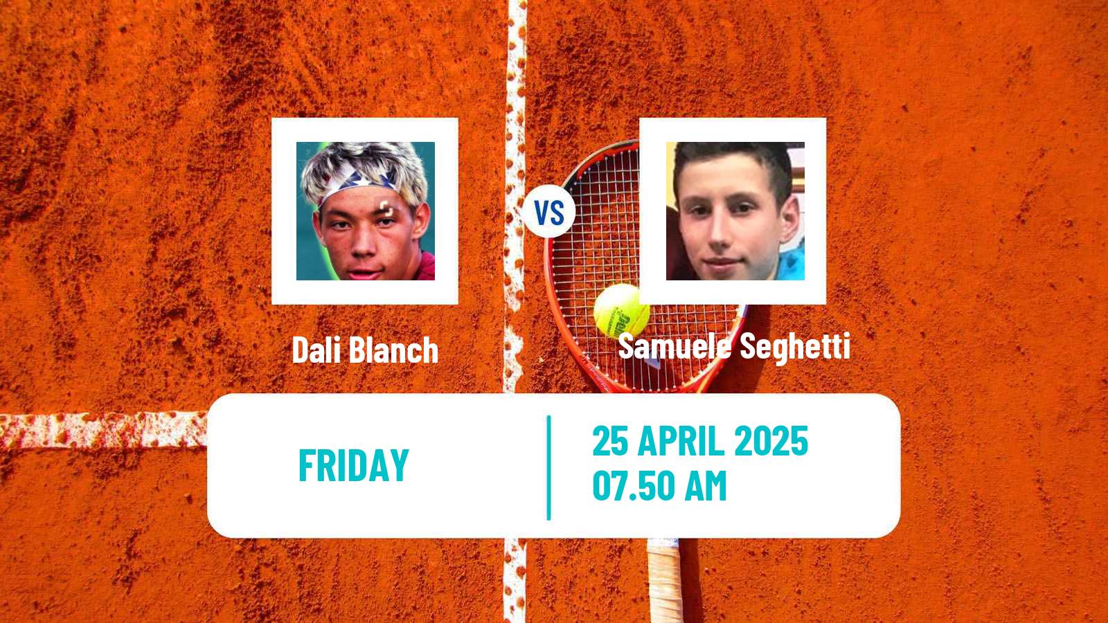 Tennis ITF M15 Kursumlijska Banja Men Dali Blanch - Samuele Seghetti