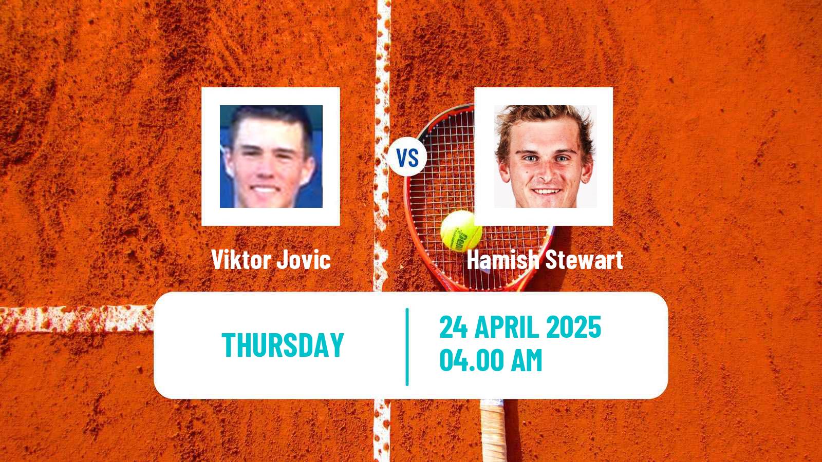 Tennis ITF M25 Sharm Elsheikh 2 Men Viktor Jovic - Hamish Stewart