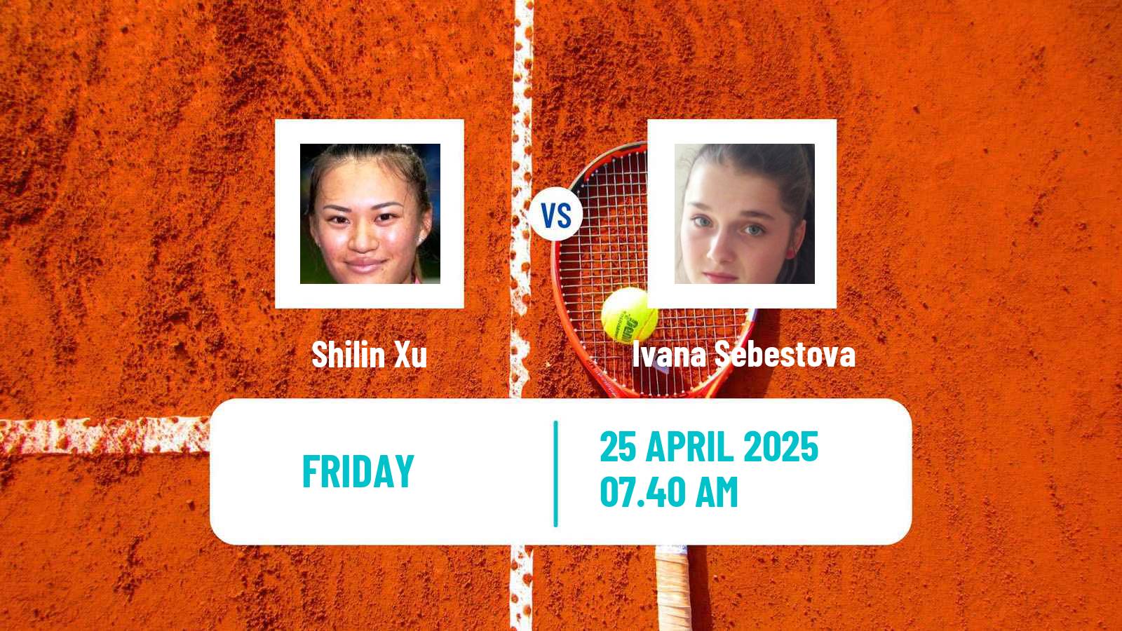 Tennis ITF W15 Kursumlijska Banja Women Shilin Xu - Ivana Sebestova