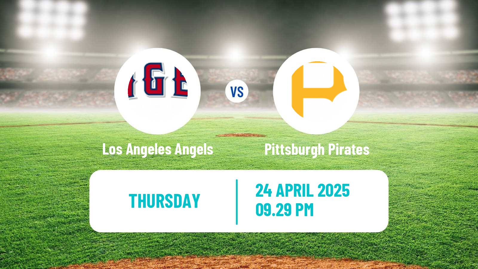 Baseball MLB Los Angeles Angels - Pittsburgh Pirates
